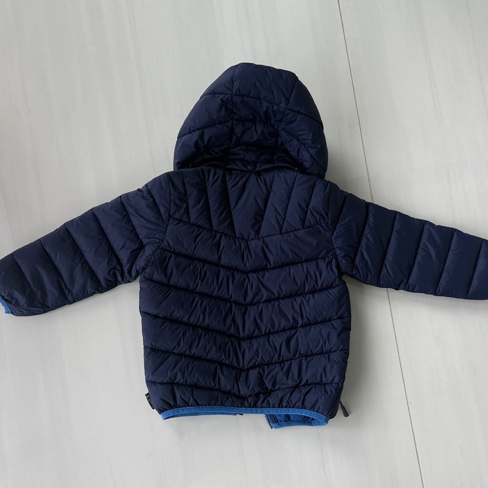Kamik Dark Navy Puffer Jacket with Hood - Picture 3 of 3